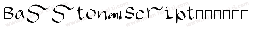 Basston Script字体转换
